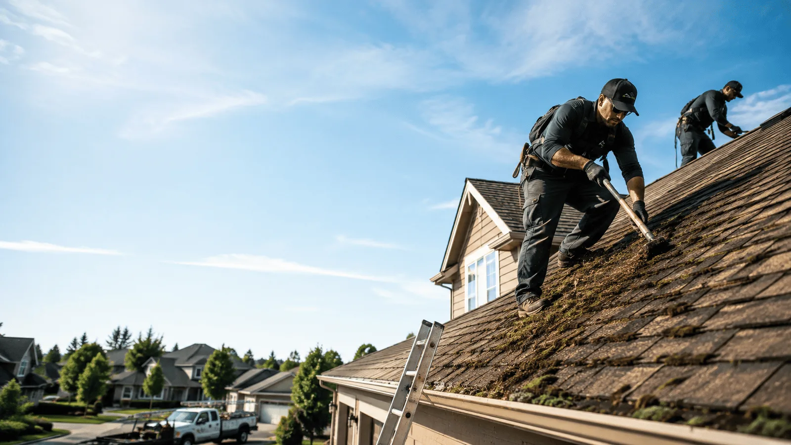Roof Moss Removal in Rahway, NJ near me